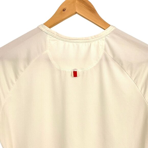 Tracksmith Twilight Tee Shirt Ivory Short Sleeves Size S Performance Run Gym - Picture 7 of 9